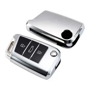 Obal na klíče Škoda Karoq od roku 2017 Silver Premium