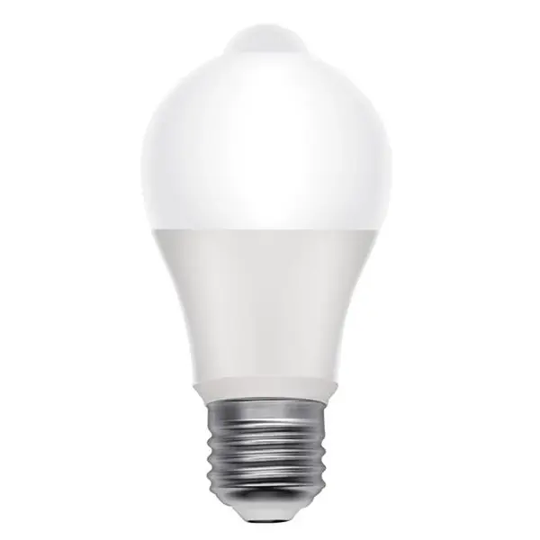 Žárovka LED E27  8W A60 bílá teplá RETLUX RLL 317 PIR