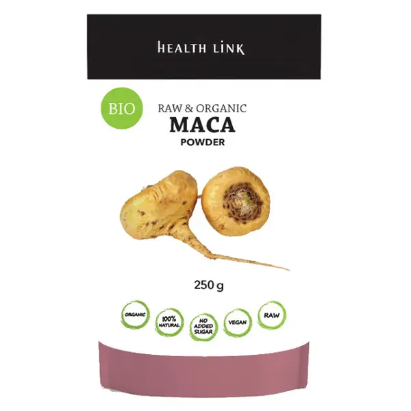 HEALTH LINK Maca prášek raw BIO 250 g
