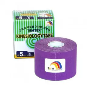 TEMTEX Kinesio tape fialová 5 cm x 5 m
