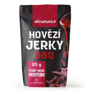 ALLNATURE Beef bbq jerky sušené maso 25 g