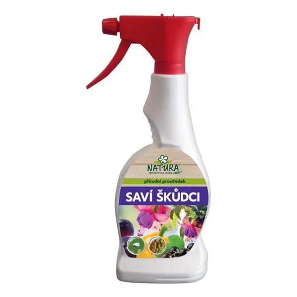 Přípravek proti mšicím a sviluškám NATURA Saví Škůdci 500ml