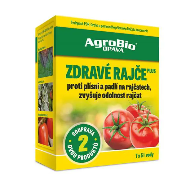 Přípravek proti plísni rajčat AGROBIO Zdravé rajče Plus sada