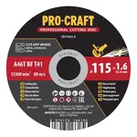 Kotouč řezný PROCRAFT 115x1.6mm