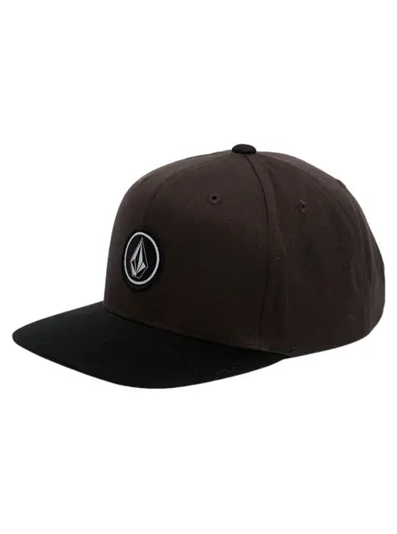 Volcom dětská kšiltovka Quarter Twill Rinsed Black | Černá | Velikost One Size | 100% bavlna