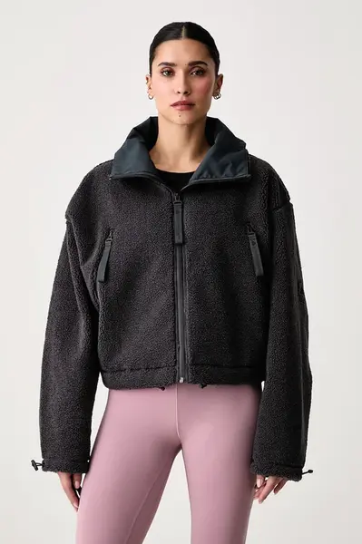 adidas by Stella McCartney  přechodová bunda dámská fleecová