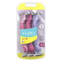 GILLETTE Venus3 Yellow Dámská pohotová holítka 6 kusů