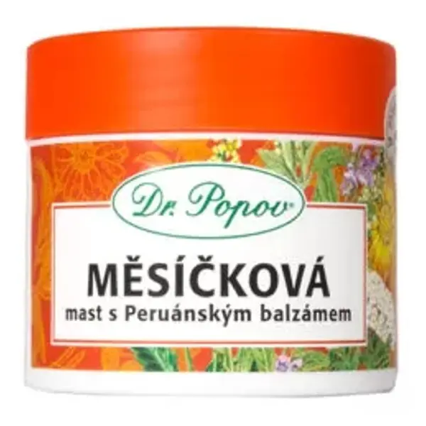DR. POPOV Měsíčková mast s peruánkým balzámem 50 ml