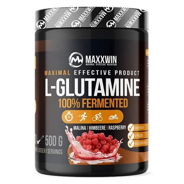 MAXXWIN L-glutamine 100% fermented malina 500 g