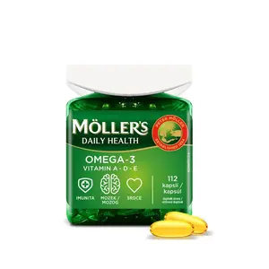 MÖLLER´S Omega-3 Daily Health 112 kapslí