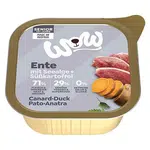 WOW Kachna s batáty senior paštika pro starší a citlivé psy 150 g