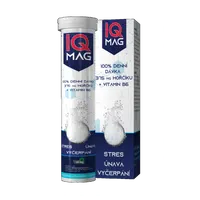 IQ MAG hořčík 375 mg + B6 20 šumivých tablet