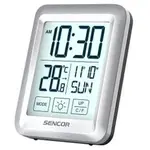 SENCOR Teploměr s hodinami SWS 1918 bílá