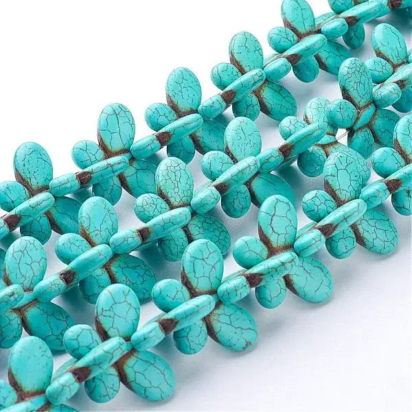 Synthetic Howlite Beads Strands