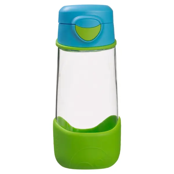 B.BOX Sport láhev na pití modrá/zelená 600 ml