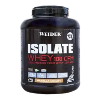 WEIDER Isolate whey 100 CFM  příchuť vanilla cream 2000 g