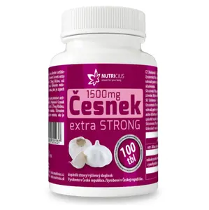 NUTRICIUS Česnek extra strong 1500 mg 100 tablet