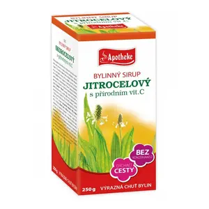 APOTHEKE Bylinný sirup Jitrocelový s přírodním vit. C 250 g