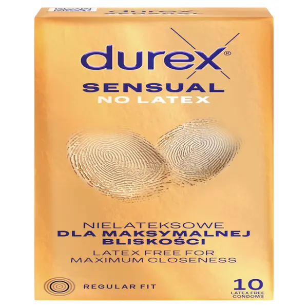 DUREX Sensual no latex 10 kusů