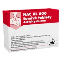 NAC AL 600 mg šumivé tablety 20 kusů