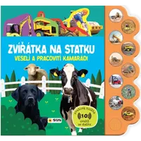 Zvuková knížka Zvířátka na statku -Veselí a pracovití kamarádi