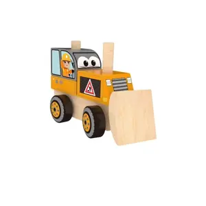 Skládací Dřevěný buldozer