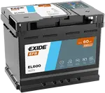 Startovací baterie - Exide EL600 12V Carbon Boost 2.0.