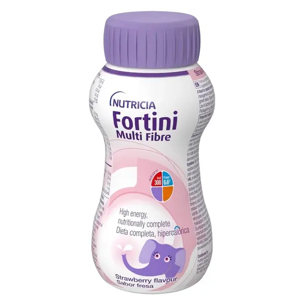 FORTINI Multifibre pro děti s příchutí jahoda 200 ml