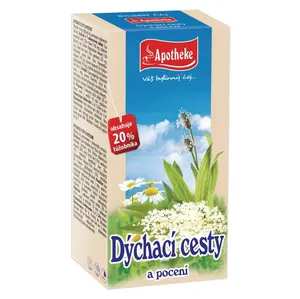 APOTHEKE Dýchací cesty a pocení 20x 1,5 g sáčků