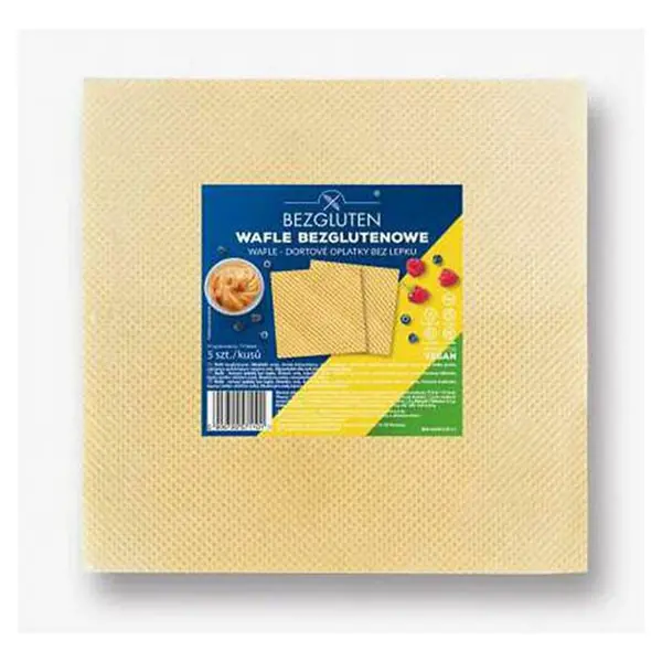 BEZGLUTEN Wafle hranaté PKU bez lepku 140 g