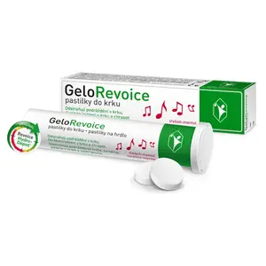 GELOREVOICE Pastilky do krku třešeň mentol 20 kusů