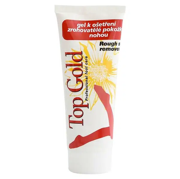TOP GOLD Gel k ošetření zrohovatělé pokožky nohou 100 ml
