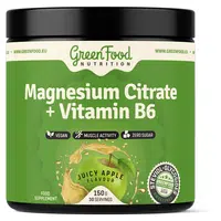 GREENFOOD NUTRITION Magnesium Citrate +Vitamin B6 juicy apple 150 g