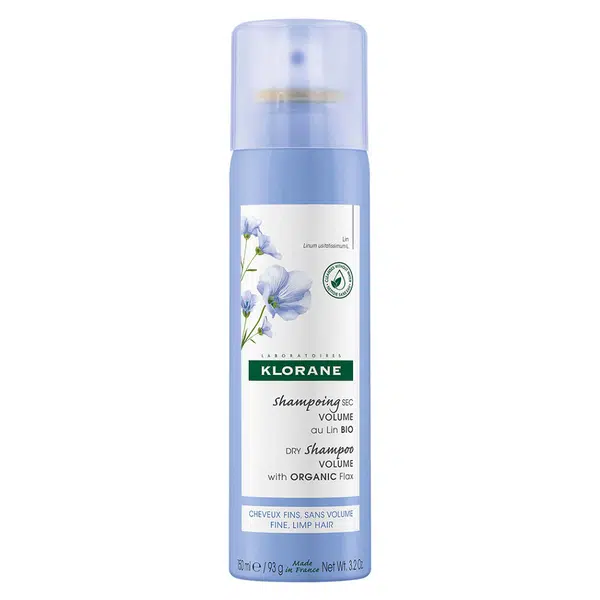 KLORANE Suchý šampon BIO lnem pro objem vlasů 150 ml