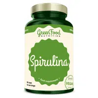 GREENFOOD NUTRITION Spirulina 90 kapslí