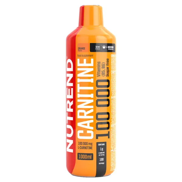 NUTREND Carnitine 100000 pomeranč 1000 ml