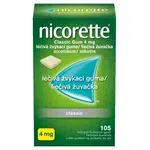 NICORETTE Classic 4 mg Léčivá žvýkací guma 105 kusů