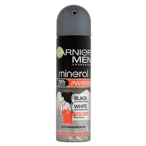 GARNIER Men Mineral Invisible deodorant 150 ml