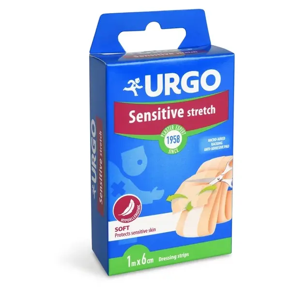 URGO Sensitive citlivá pokožka náplast 1 m x 6 cm