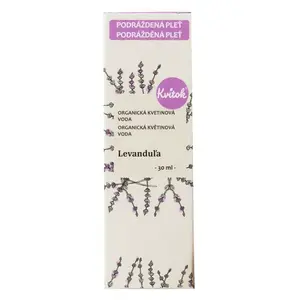 KVITOK Organická květinová voda Levandule 30 ml