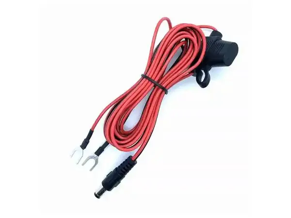 Kabel pro připojení zdrojových odpuzovačů VYPLAŠ TO k 12V akumulátoru - vidlice