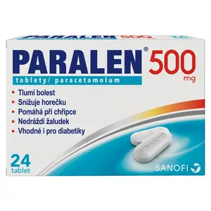 PARALEN 500 mg 24 tablet