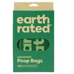 EARTH RATED Sáčky na psí exkrementy s uchy bez vůně v krabici 120 kusů