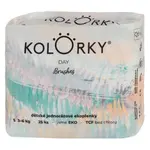 KOLORKY DAY Jednorázové EKO plenky štětce S (3-6 kg) 25 kusů