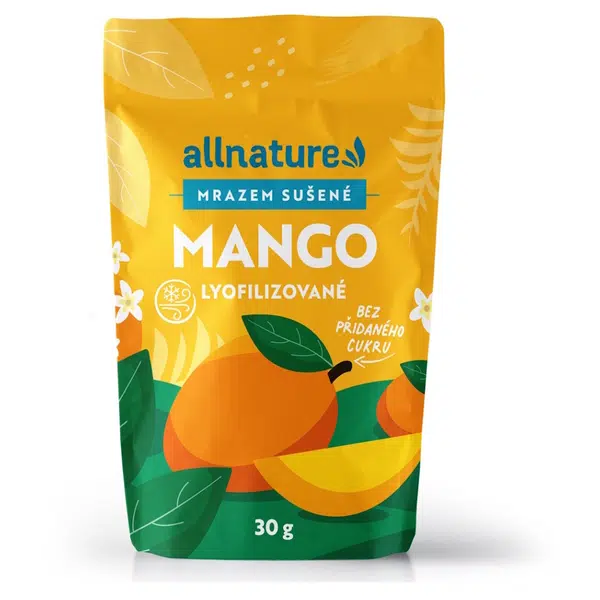 ALLNATURE Mango sušené mrazem 30 g
