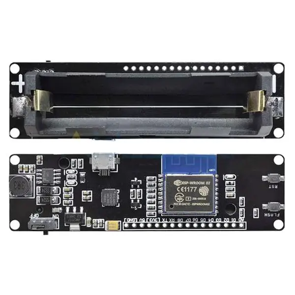 Modul WiFi Wemos ESP-WROOM-02 s ESP8266 na baterii