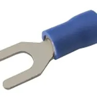 Vidlička 4.3mm, vodič 1.5-2.5mm modrá