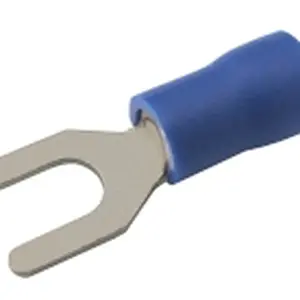 Vidlička 4.3mm, vodič 1.5-2.5mm modrá