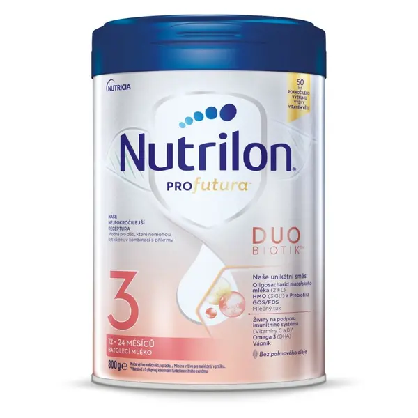 NUTRILON 3 Profutura Duobiotik Batolecí mléko od 12-24 měsíců 800 g