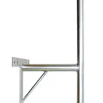 Anténní držák 35cm na zeď se vzpěrou, trubka 42/2mm, výška 60+40cm